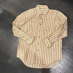 Men’s striped dress shirt